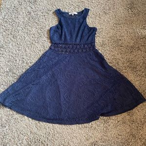 Blue dress